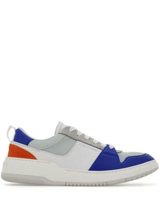 Ferragamo panelled low-top sneakers - Grey