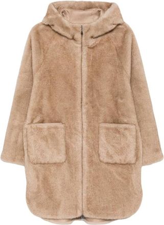 Betta Corradi Nertsjas - Dames - Jassen - Beige - M - Polyester - Jassen