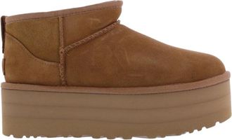UGG Classic Ultra Mini Platform Boots Chestnut - Dames - Winterlaarzen - Bruin - 41 EU - Wol - Schoenen