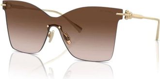 Tiffany & Co. Butterfly-shaped Sunglasses with Gold-Plated Temples