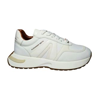 Alexander Smith Sneakers, female, White, Size: 10 US sneaker Pelle