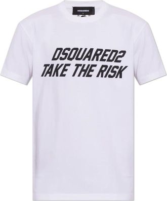 Dsquared2 Uomo, Top, Bianco, S, new