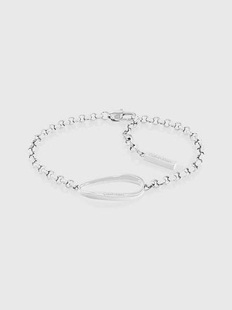 Calvin Klein Pulsera de cadena con forma orgánica