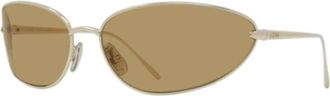 Loewe Ladies Black Geometric Sunglasses LW40164U 32E