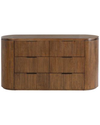 Safavieh Couture Rikki Fluted 6-Drawer Dresser