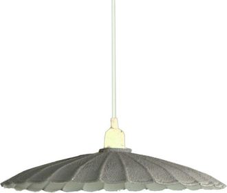 Vacchetti Vacchetti - L&aacute;mpara De Ara&ntilde;a Vintage De Metal Blanco/gris Con Fijaci&oacute;n Cm&oslash;25