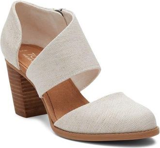 Toms Milan Pump in Natural at Nordstrom, Size 6.5