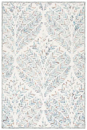 Safavieh Alfombra lana avorio/blu 183 x 274 cm