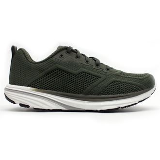 Mbt Wave III Textile Synthetic Womens Low Top Trainers - Army Green - Size:UK 3.5