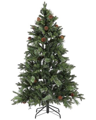 Safavieh 5.5Ft Pre-Lit Artificial Xmas Tree