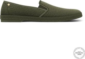 Rivieras Shoes Classic Mesh Slip-On Loafer in Army Green at Nordstrom, Size 43