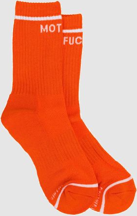 Mother Chaussettes Baby Steps Mandarin Red