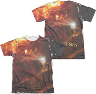 Gildan Lord Of The Rings No Passing (Front/Back Print) Adult Poly/Cotton Short Sleeve Tee / T-Shirt