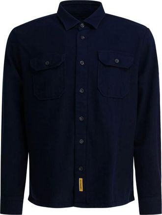 B.D. Baggies Union overshirt - men - Cotton/Acrylic - M - Blue