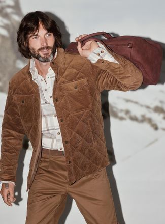 Le 31 Mens Corduroy work jacket