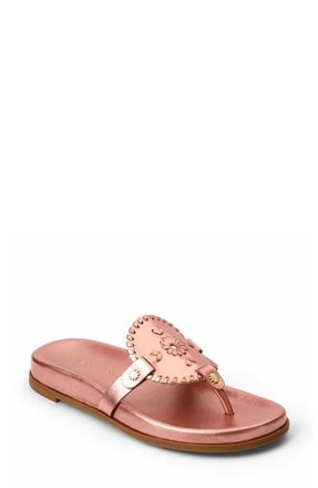 Jack Rogers Collins Sandal in Rose Quartz at Nordstrom, Size 8.5