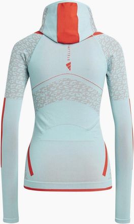 adidas Womens Funnel Neck Raglan Sleeve Tech Sweatshirt - Green - Size: 14