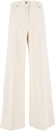 Aspesi Jeans, Dames, Wit, W28, Pantalone Mod. 0160