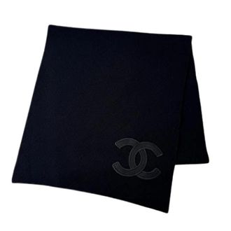 Chanel Pre-owned Wool scarves - Dames - Pre-owned - Zwart - Maat: ONE Size Wol