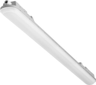 Forlight Pop Pantalla Estanca Led 41.5w De 146cm. Impermeable A Prueba De Polvo Y Humedad Ip65. Ideal Para Garajes, Talleres Y Almacenes. Luz Blanca Neutra 400