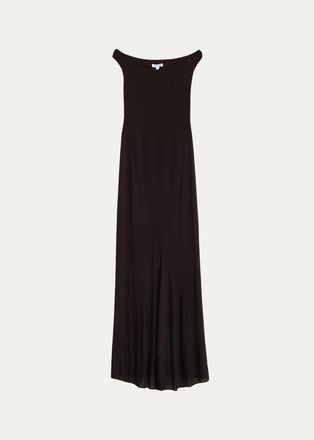Alaia Off-Shoulder Maxi Dress