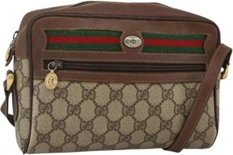 Gucci Pre-owned Shoulder Bag - Dames - Vintage Schoudertas - Bruin - ONE Size - Vintage