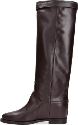 Via Roma 15 Santa Monica Hoge Laars - Dames - Hoge Laarzen - Bruin - 37 EU - Leer - Schoenen