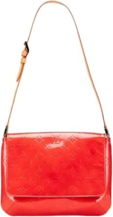 Louis Vuitton Pre-owned Shoulder Bags, female, Red, Size: ONE SIZE Pre-owned Vintage Leather Shoulder Bag