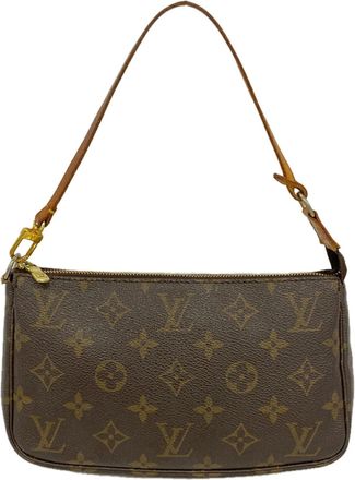 Louis Vuitton Brown Pouch (Pre-Owned)