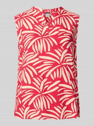 Zabaione Regular Fit Blusentop aus Viskose Modell Iv44anka in Koralle, Gr&ouml;&szlig;e XXL