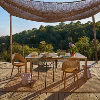 La Redoute Interieurs Set van 2 tuinstoelen van massief acacia, ELISOLE