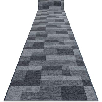 RugsX Rugsx - Alfombra De Pasillo Con Refuerzo De Goma Icona Gris 67cm Grey 67x910 Cm
