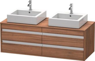 Duravit Mueble Bajo Encimera Duravit Ketho 6657, 4 Cajones, 1400mm, Para