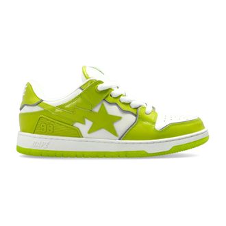 A Bathing Ape Sneakers, male, Green, Size: 9 1/2 US Sta Sneakers