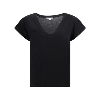 James Perse Mujer, Camisetas, Negro, Talla: XS
