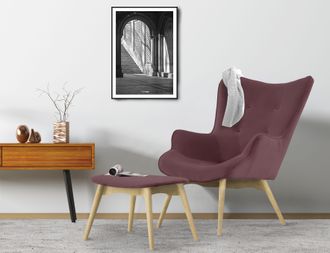 HOME AFFAIRE Sessel »Egense« wahlweise mit oder ohne Hocker