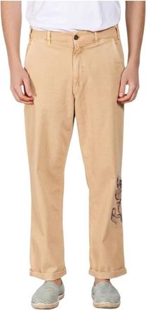 Mason's Denver M74 Cargo Pants - Heren - Straight fit broeken - Beige - S - Katoen - Broeken