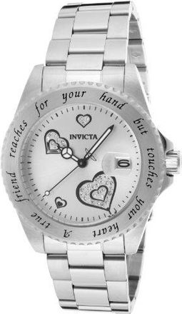 Invicta Angel Silver Dial Stainless Steel Ladies Watch 14729