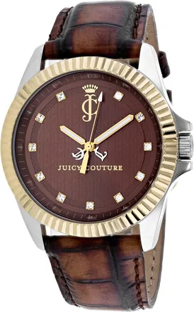 Juicy Couture Womens Stella Brown Dial Watch