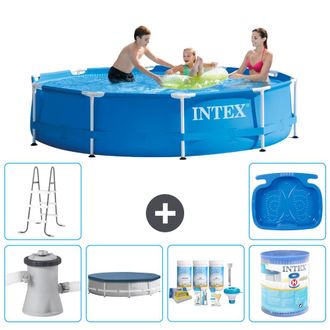 Intex Piscina Con Estructura Redonda - 305x76 Cm - 8-piezas S31641