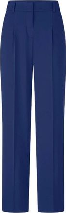 Riani Wijde broek - Dames - Wijde Broeken - Blauw - L - Broeken