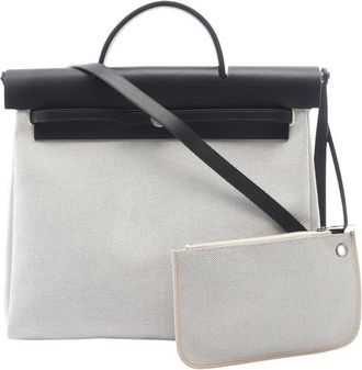 Herm&egrave;s Pre-owned Hermes Toile Herbag 39 Ladies 50R5ARVHCP9PDJSM