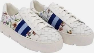 Johnny Was Womens Downtown Fiska Sneaker In White