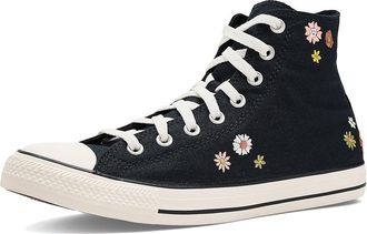 Converse Chuck Taylor All Star Embroidered Florals High-top Sandals Black/Bright Outlook/All Heat : Mens 10.5 - Womens 12.5 Medium, Canvas