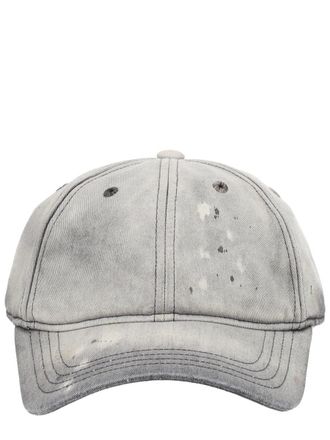 Our Legacy A2268BOC_OCTOWASH Embroidered Baseball Cap - Gray