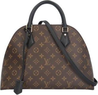 Louis Vuitton Pre-owned Handbags, female, Brown, Size: ONE SIZE Pre-owned Vintage Canvas Handbag