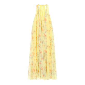 Imperial Abito - Dames - Maxi kleedjes - Geel - S - Kleedjes