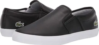 Lacoste Tatalya Sneakers Mens Shoes Black/White : 10.5 M, Leather