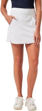 Travis Mathew Game Set Match Skort in White at Nordstrom, Size X-Large