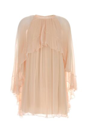 Chlo&eacute; Pink Georgette Dress
